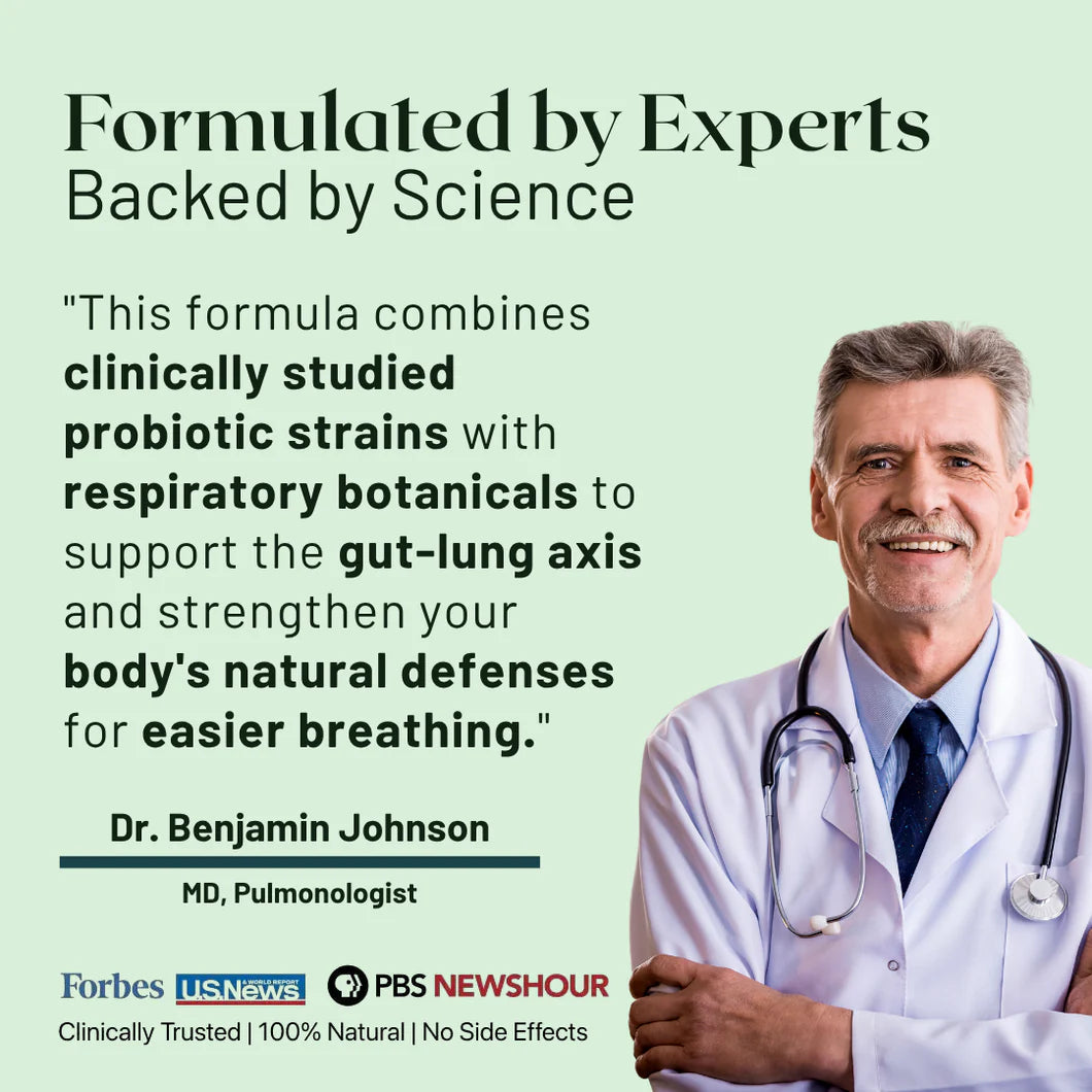 EverNatureCure Lung Support Probiotics