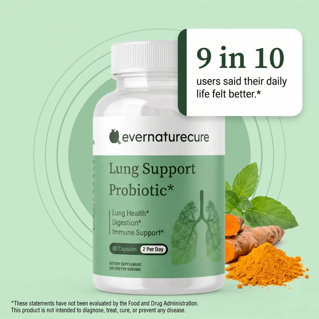EverNatureCure Lung Support Probiotics