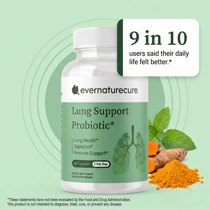EverNatureCure Lung Support Probiotics