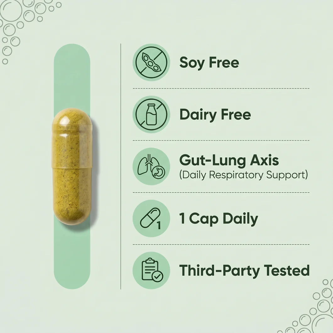 EverNatureCure Lung Support Probiotics