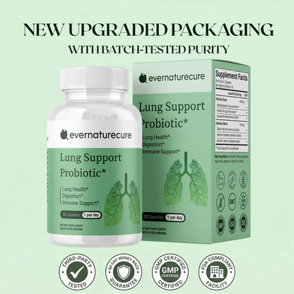 EverNatureCure Lung Support Probiotics